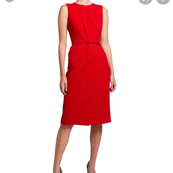 Lafayette 148 New York Dresses & Skirts - NWT$598 Lafayette 148 Jude Belted Red Dress